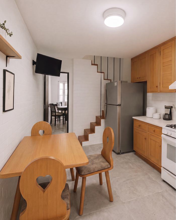 La misma cocina, preparada para venderse en su mejor versión